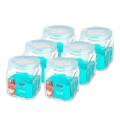 【Glasslock】氣孔式玻璃保鮮罐/醃漬罐/梅酒罐-1500ml(六入組)
