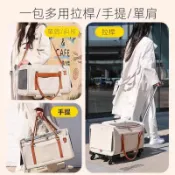 寵物推車中型犬 寵物折疊推車 寵物 一鍵 折疊 推車 寵物外出車 貓 推車 透氣寵物推車 寵物外出包推車 寵物拉桿箱 G