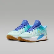 【NIKE 耐吉】運動鞋 籃球鞋 中大童鞋 JORDAN TATUM 4 SE BG 膠底  綠 紫  (IU2365300)