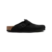 《RexInd.》現貨 Birkenstock Boston Soft Footbed Black 黑 660471