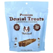 【iHerb】Natural Dog Company, 高階寵物潔牙零食，全年齡段狗狗適用，18 片，14 盎司（397 毫升）