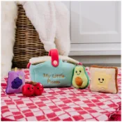 🇺🇸Baby GUND My Little Picnic  7 英吋 野餐填充毛絨玩具組（泰迪熊品牌）扮家家酒/嬰兒玩偶