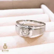 璽朵珠寶 [ 18K金 鑽石 精品 戒指 ] 男戒 微鑲工藝 精品設計 鑽石權威 婚戒顧問 婚戒第一品牌 鑽戒 GIA
