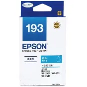 【EPSON】官方直營 NO.193 原廠藍色墨水匣(T193250_WF-2521/WF-2531/WF-2541/WF-2631/WF-2651)