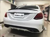 《※台灣之光※》W205 15 16 17 18年歐規專用原廠高階樣式光條光柱LED尾燈 C200 C250 C180
