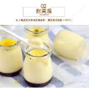 帶蓋耐高溫微波烤箱可用布丁瓶玻璃慕斯杯100ml果凍布丁杯瓶優酪乳杯