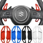 Suzuki鈴木Swift Sport 2017-2025汽車方向盤換檔撥片DSG加長齒輪貼紙汽車配件F1快撥擴充裝飾