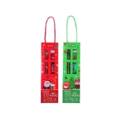 (店+)聖誕鉛筆五合一禮盒∣聖誕 文具禮盒 兒童聖誕文具手提 學習套裝 幼兒園 聖誕節 生日伴手禮 禮物∣麥手作