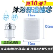 【曼德旺】沐浴過濾器濾芯 蓮蓬頭過濾濾芯 濾心棉 濾芯 PP過濾棉 花灑濾心