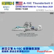 [紅隼]1/72 美國空軍A-10C攻擊機表演隊 戴維斯.蒙森空軍基地2020 (GWH S7211)