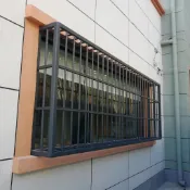 客製自組裝 鋁合金防盜窗 鐵窗 防護網 防盜格子窗 護欄 穿梭管防盜 窗框同色凸窗飄窗鋁藝術窗花包邊鋁合金防盜門窗網
