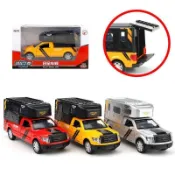「優選」貨櫃車  合金模型 模型車 卡車彩利信1/32合金皮卡房車模型回力聲光玩具旅行車卡車