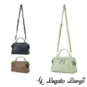 Legato Largo 復古細緻皮革 立體剪裁斜背包 (LG-V0402)