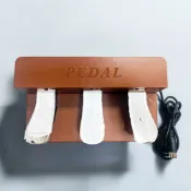 福利品出清-電鋼琴踏板 P8819-白 黑 棕 三角鋼琴踏板 踏板