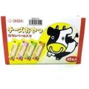 日本 OHGIYA扇屋起司條 鱈魚起司條  扇屋鱈魚起司條 盒裝  48入   OHGIYA 扇屋食品 卡芒貝爾起士條