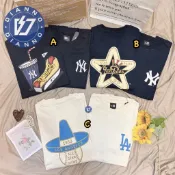 現貨 附折扣券 ✨ 帝安諾 實體店面 - MLB 洋基 New York NY紐約 短袖 塗鴉短袖 LA短袖 情侶裝