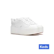 Keds SKYLER II LEATHER MIXED  厚底皮革小白鞋 WH68277