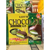 （單包售）LOTTE 巧克力派-日式抹茶口味