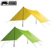 【Rhino 犀牛】台灣 1-2人輕量雨蓋 F01 /單人輕量雨蓋布 地布 外帳 遮陽帳 遮雨棚 簡易帳 顏色隨機出貨