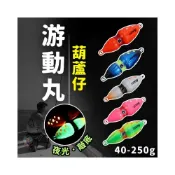 (店+)葫蘆仔 游動丸 路亞假餌 路亞 鯛魚頭 炎月 鐵板 假餌 章魚 鐵板路亞 外掛 船釣 敲底