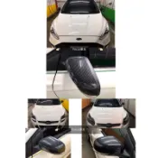 Focus Mk3 Mk3.5 亮黑後視鏡殼 鋼琴黑 卡夢後照鏡 流水方向燈 碳纖維後視鏡 燻黑流水燈 方向燈 後照鏡蓋