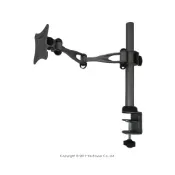 悅適影音教學導覽用品 LCD-29 14-24吋桌上型雙截手臂液晶電視架/俯仰角度調整/螢幕360度旋轉/承重12kg/台灣製TV-stand