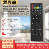 阿嫲的百寶屋 跨境TV BOX安卓外貿機頂盒遙控器適用H313 H96 Q98 TV007{鑫弘-工葉電器}可開發票