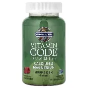 【iHerb】生命花園, Vitamin Code® 軟糖，鈣和鎂，樹莓味，60 粒軟糖