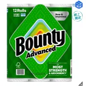 Bounty 兩層隨意撕特級廚房紙巾 103張 X 12卷  / 好市多代購
