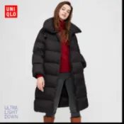UNIQLO  特極極輕羽絨蓬鬆長大衣 肩寬54cm胸寬64cm衣長110cm XXL 咖啡色 顏色如UNIQLO