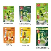 【江戶物語】ITOEN 伊藤園 靜岡縣產 抹茶入綠茶/濃茶/焙茶/玄米茶 抹茶粉 無糖綠茶粉 冷沖熱泡