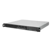 米特3C數位 SilverStone 銀欣 RM100 1U 機架式伺服器機殼，支援 ATX 主機板與I/O面板模組反向安裝設計/SST-RM100