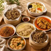 【祥和蔬食】蔬食名菜任選 (米其林必比登推薦名店 螞蟻上樹 素油雞 口水雞 麻辣臭豆腐 松露油飯 冷凍 拜拜 年菜)