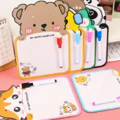 可書寫雙面記事板 掛板 可擦繪畫板 小白板 留言板 寫字板 行事曆 計畫板 開學文具【BlueCat】【JC5325】