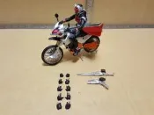 【S.H.Figuarts】特價 BANDAI SHF 假面騎士 WIZARD 火焰型態素體+專用機車組 日版 現況品