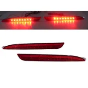 卡嗶車燈 MAZDA 3 馬自達 馬3 2009-2013 四/五門 LED 後保桿燈/剎車燈/倒車燈 燻黑 紅