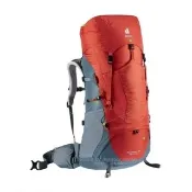 【deuter】Aircontact Lite 45+10SL 專業輕量減震拔熱透氣背包/3340421 辣椒紅/淺藍
