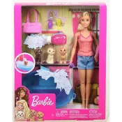 【全新正版公司貨】MATTEL Barbie 芭比 娃娃寵物美容組