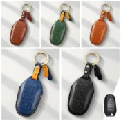 (店+)『寶獅 熱壓鑰匙皮套』Peugeot 408 1.2GT  2008 3008 5008 布丁狗