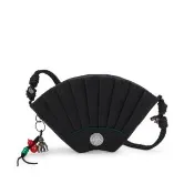 【KIPLING】馬上猴你好運系列扇子肩背包-FAN BAG 女包