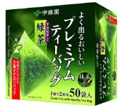 【DOKODEMO】伊藤園 宇治抹茶入綠茶 立體三角茶包 50入