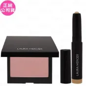 laura mercier HO24奇幻魅力 輕肌漂染頰彩眼影組(Chai腮紅6g+Caramel眼彩筆1g)(公司貨)