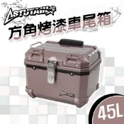 45L 塑膠方角箱 機車車尾箱 機車後備箱 機車置物箱 重機後箱 機車後行李箱  後座箱 機車收納箱 塑膠箱
