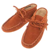 【DOKODEMO】喜歡新款 TOD'S GOMMINI POLACCO FRANGIA Gommini 流蘇麂皮ブラウン莫卡辛鞋，尺寸 35（22 公分），貨號 1054 [二手] TOD'S