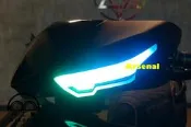 ⚇兵工廠⚇ 巴耐光電 四代戰 幻彩 百鬼夜行 方向燈 七彩 炫彩 變色 依序式 跑馬 LED 遙控 變色 百鬼 夜行