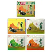愛買線上購物 元本山三切/對切海苔系列(朝鮮三切/味付對切原味/味付對切辣味/山葵對切/朝鮮海苔橄欖油海鹽)(21.1-32.8G/包)【愛買】