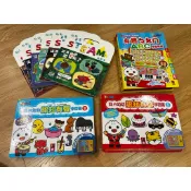 二手Food超人我の幼幼認知有聲學習書、有趣ㄅㄆㄇABC平板電腦、學前必備練習本（ㄅㄆㄇ拼音練習）、康軒學習雜誌遊戲書