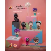 野獸國直營店｜HOT TOYS CBX299 魷魚遊戲2 Q版公仔 第2彈 盲盒單入 (全9種)