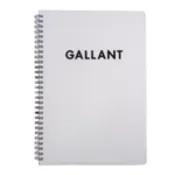 【史泰博 Stapro】南冠GALLANT PP線圈空白活頁筆記本/N10395/白/100K/60入
