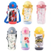 (店+)【Disney 迪士尼】PCT直飮冷水壺 470ml Tritan 蜘蛛人 小美人魚 恐龍 小熊 兔子